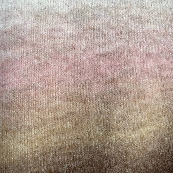 Loft Ombre Turtleneck Poncho Sweater - Picture 10 of 13